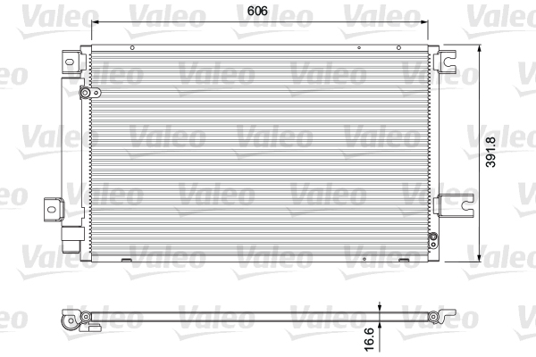 VALEO 814414 Condensatore, Climatizzatore-Condensatore, Climatizzatore-Ricambi Euro