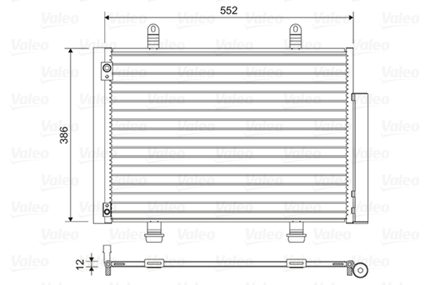 VALEO 814418 кондензатор,...