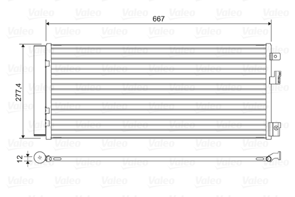 VALEO 822574 kondenzátor,...