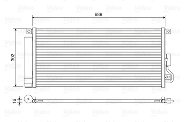 VALEO 822592 Kondenzátor,...