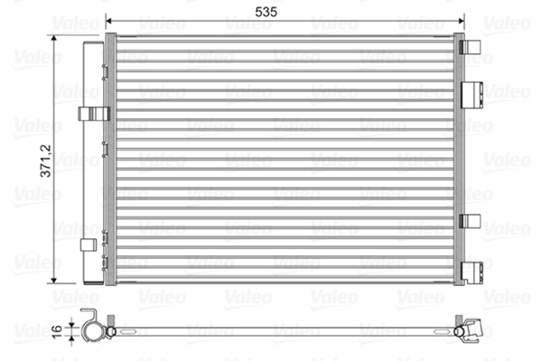 VALEO 822610 кондензатор,...