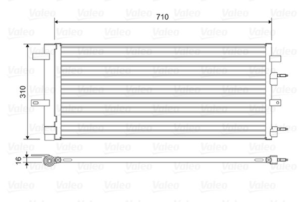 VALEO 822618 кондензатор,...