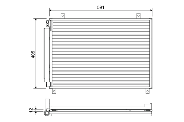 VALEO 822656 кондензатор,...