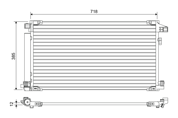 VALEO 822658 кондензатор,...