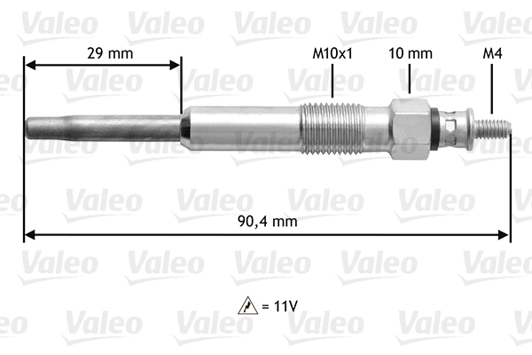 VALEO 345102 Candeletta-Candeletta-Ricambi Euro