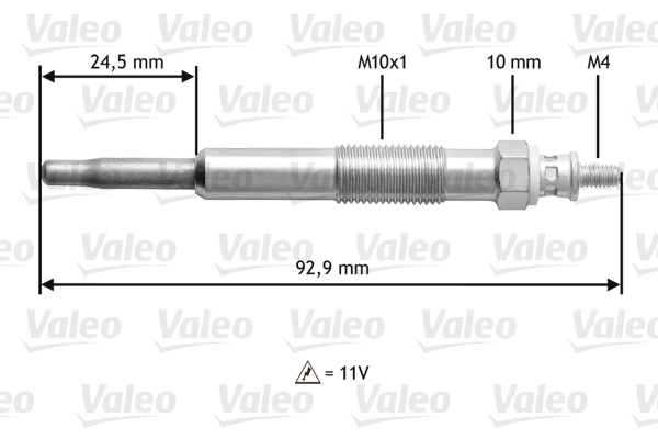 VALEO 345106 Candeletta-Candeletta-Ricambi Euro