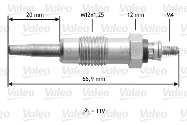 VALEO 345111 Zhavici svicka