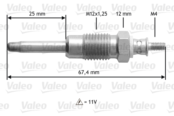 VALEO 345124 Candeletta