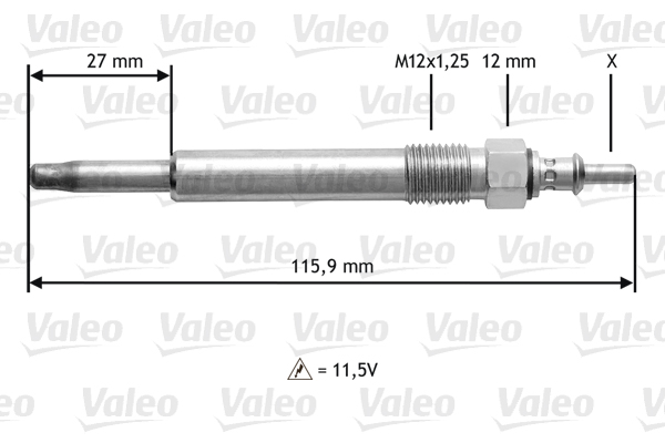 VALEO 345129 Candeletta-Candeletta-Ricambi Euro