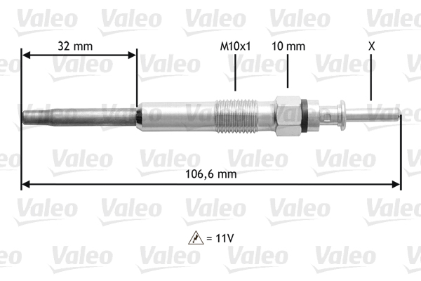 VALEO 345132 Candeletta