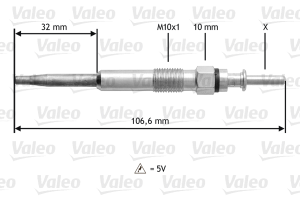 VALEO 345134 Candeletta-Candeletta-Ricambi Euro