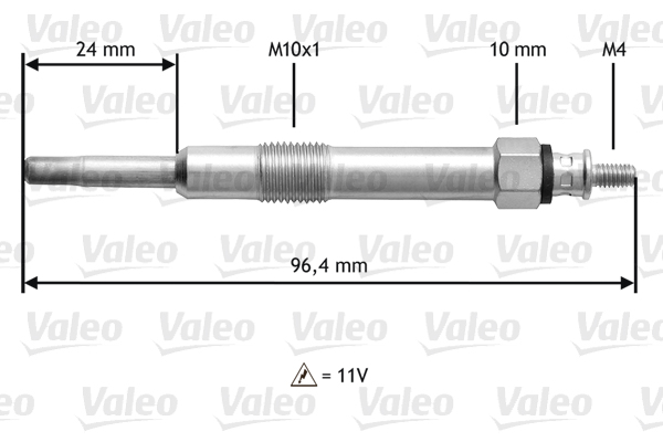 VALEO 345150 Zhavici svicka