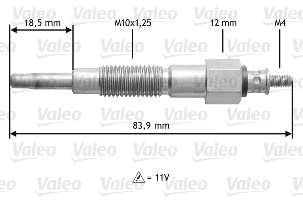 VALEO 345180 Zhavici svicka