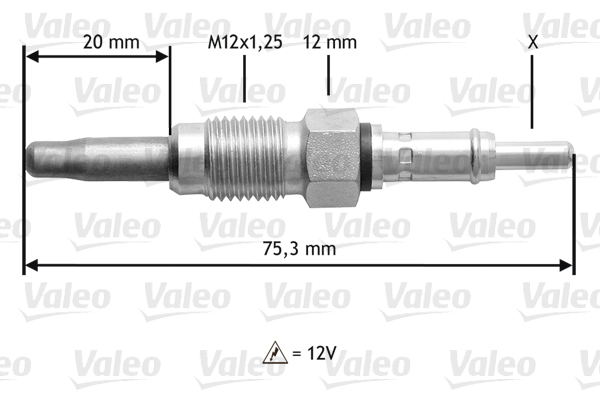 VALEO 345181 Candeletta-Candeletta-Ricambi Euro