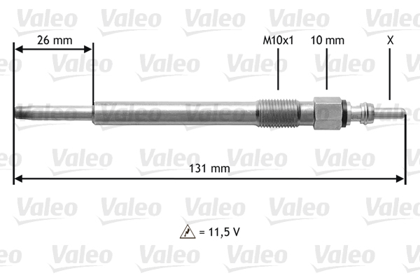 VALEO 345201 Candeletta