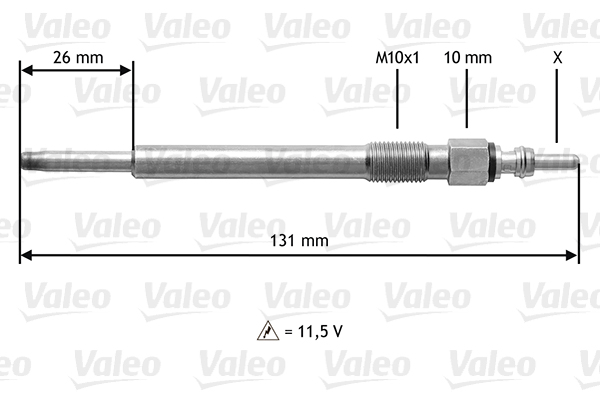 VALEO 345202 Candeletta