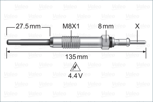 VALEO 345222 Candeletta