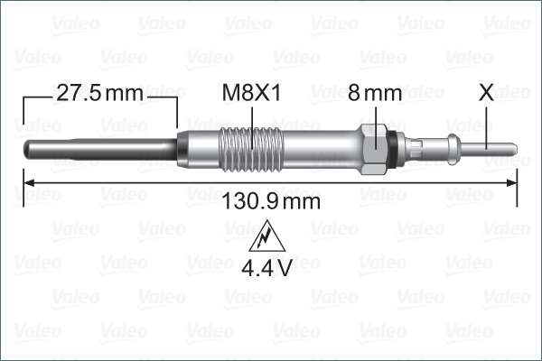 VALEO 345229 Candeletta-Candeletta-Ricambi Euro