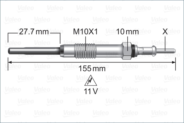 VALEO 345238 Candeletta-Candeletta-Ricambi Euro