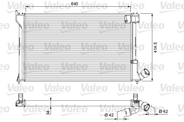 Radiator, engine cooling