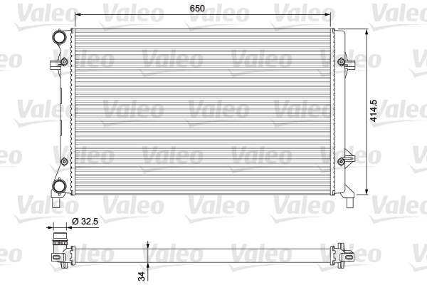 Radiator, engine cooling