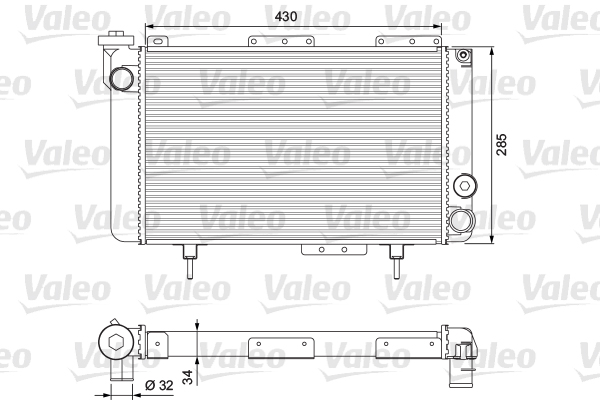 Radiator, engine cooling