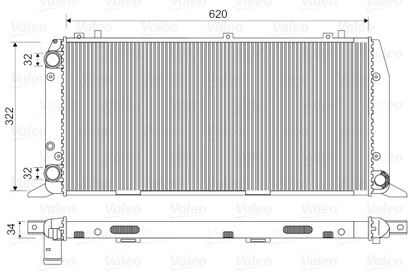 Radiator, engine cooling