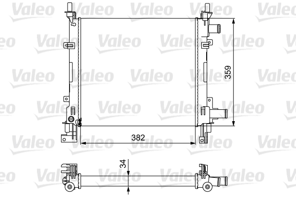 VALEO 734772 Radiatore,...