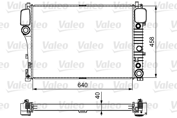 VALEO 735299 Chladič,...