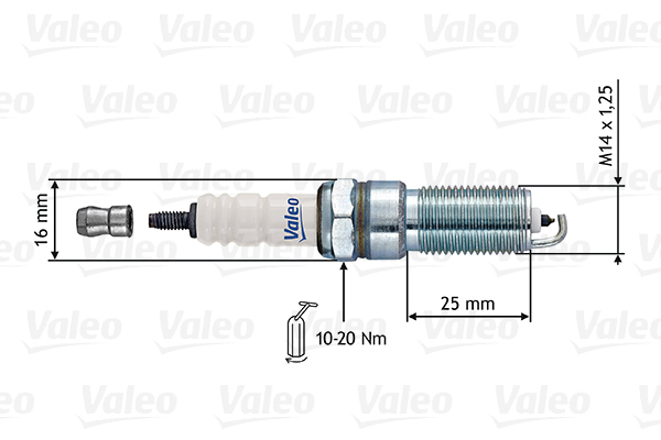 VALEO 246866 Candela accensione