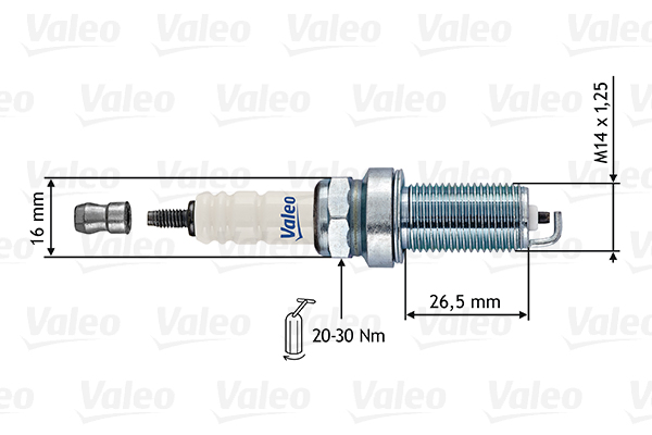 VALEO 246867 Zapalovací svíčka