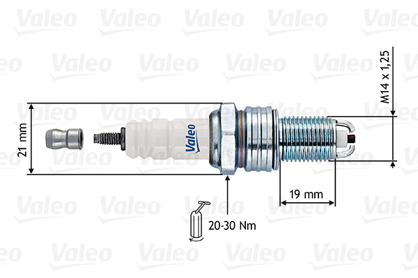 VALEO 246907 Candela accensione