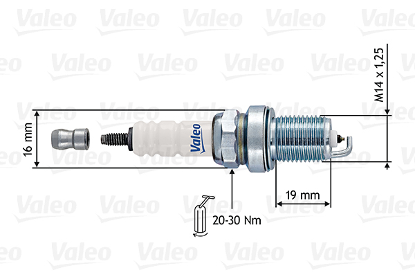 VALEO 246916 Candela accensione-Candela accensione-Ricambi Euro