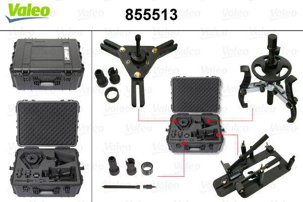 VALEO 855513 Kit attrezzi montaggio, Frizione / Volano