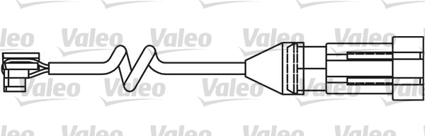 Warning Contact, brake pad wear