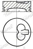 NÜRAL 530300-00DP Piston