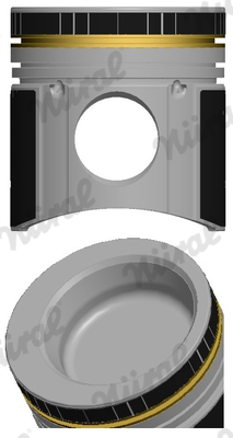 NÜRAL 87-101307-00 Πιστόνι for SEAT VW