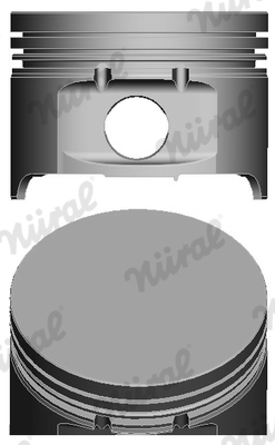 NÜRAL 87-104200-40 Piston for DACIA MAHINDRA MAHINDRA RENAULT RENAULT