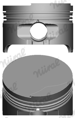 NÜRAL 87-104207-10 Πιστόνι για κύλινδρο 3 για κύλινδρο 4 for DACIA MAHINDRA RENAULT NISSAN RENAULT