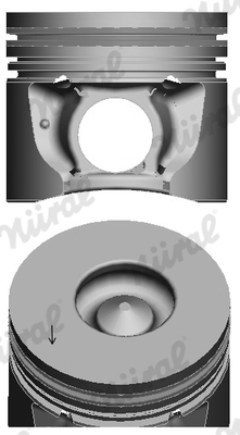 NÜRAL 87-107007-00 Πιστόνι
