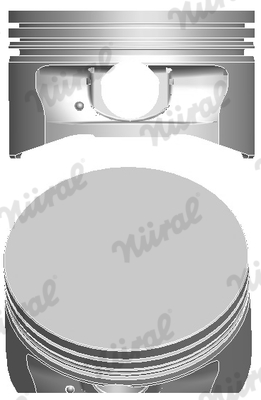 NÜRAL 87-107600-00 Πιστόνι
