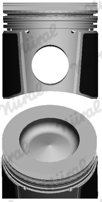 NÜRAL 87-123900-10 Piston for EL DETALLE KAMAZ
