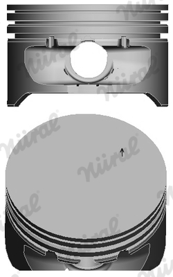 NÜRAL 87-125600-00 Πιστόνι