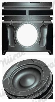 NÜRAL 87-136500-91 Piston for GÜLERYÜZ LIAZ BUS MAN MARBUS NEOPLAN OTOKAR TEMSA VOLGABUS VW