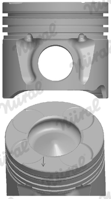 NÜRAL 87-137606-00 Πιστόνι