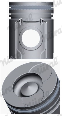 NÜRAL 87-142500-00 Πιστόνι