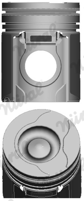 NÜRAL 87-142500-10 Πιστόνι