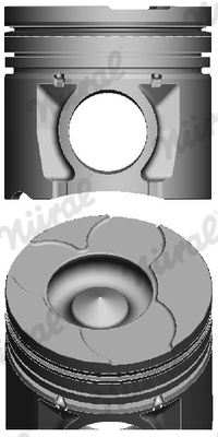 NÜRAL 87-143000-00 Πιστόνι for VW