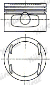 NÜRAL 87-145406-10 Πιστόνι