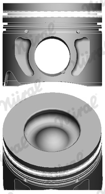 NÜRAL 87-148100-80 Πιστόνι